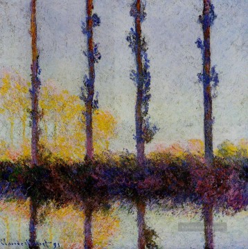 Vier Bäume Claude Monet Ölgemälde